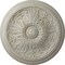 Ekena Millwork Vienna Ceiling Medallion (Fits Canopies up to 3 1/4"), 16 7/8"OD x 5/8"P, Pot of Cream Crackle CM17VIPCC - alternate 1